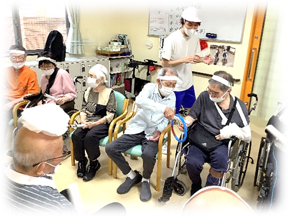 輪通しの様子のイメージ