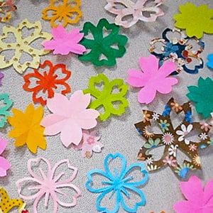 2020年4月 春の壁画 北斗わかば介護施設